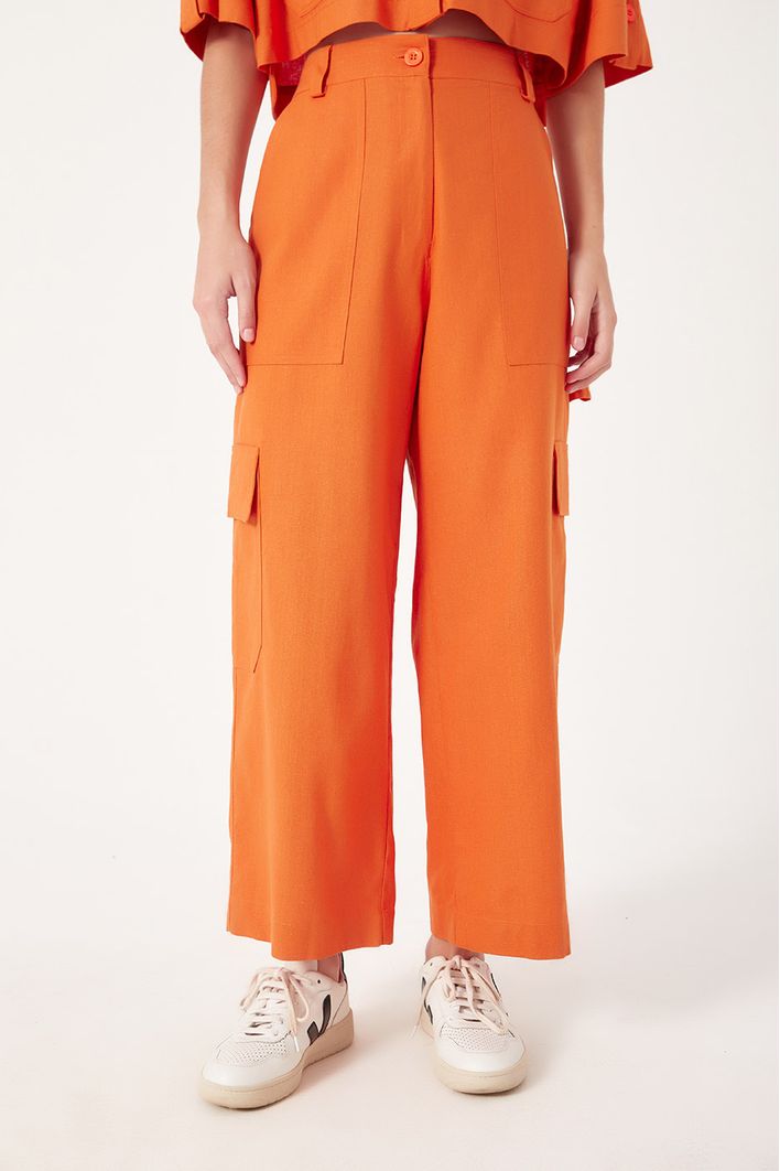 Calça Alfaiataria Linho