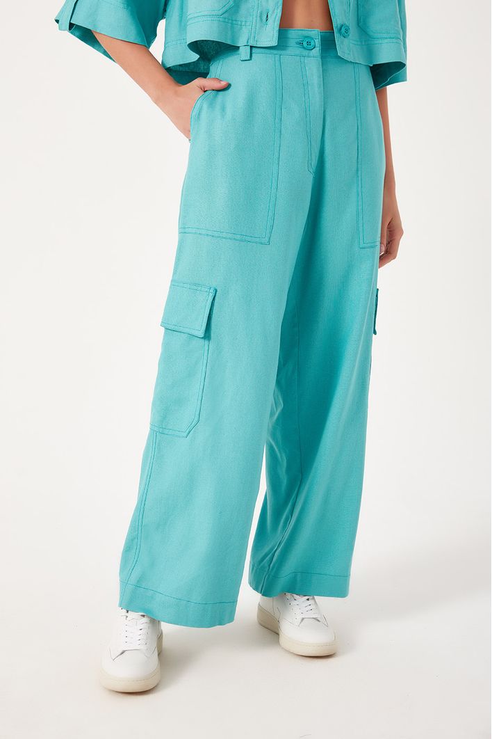 Calça Alfaiataria Linho