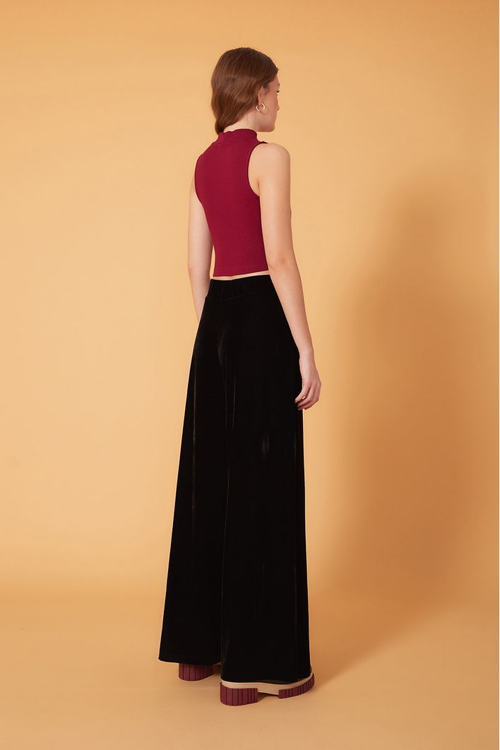 Calça Pantalona Veludo