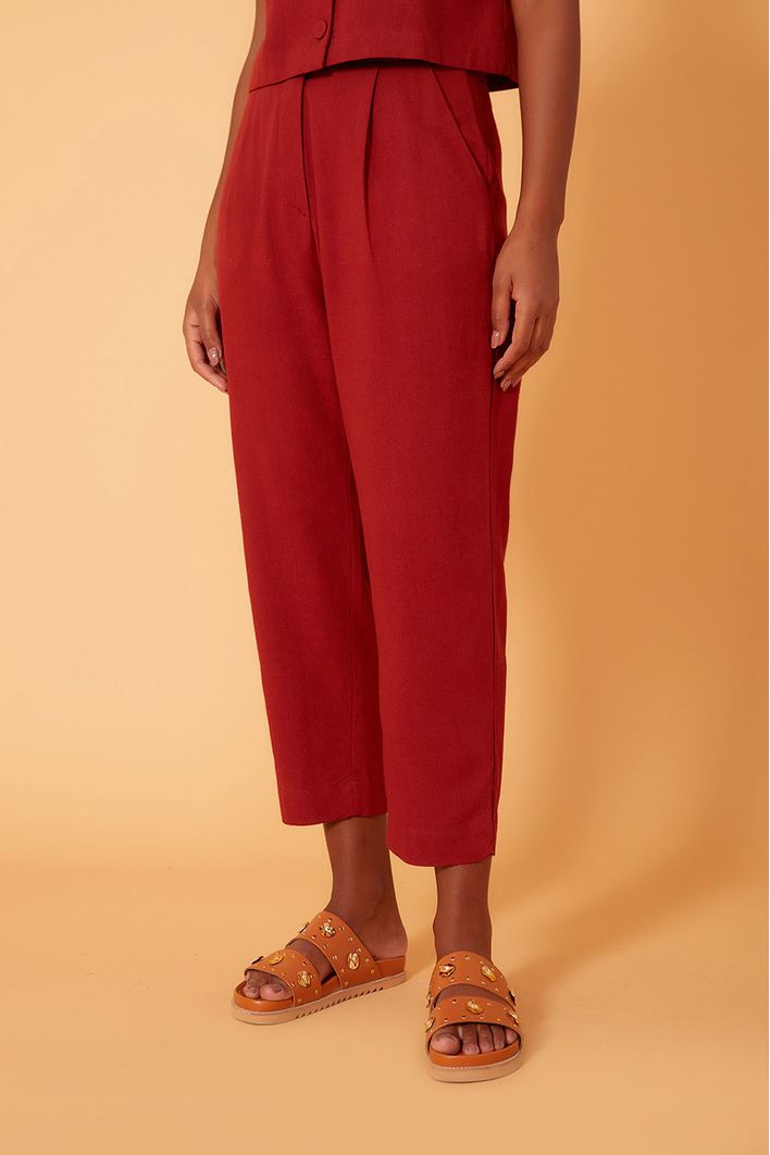Calça Linho Alfaiataria