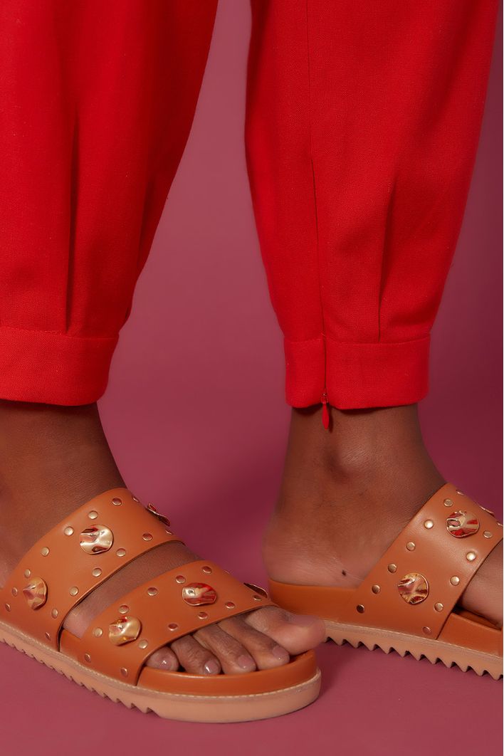 Calça Linho Alfaiataria Pregas