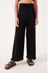 Calça Pantacourt Plissada