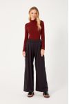 Calça Pantalona Pregas