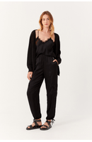 Calça Cetim Jogger