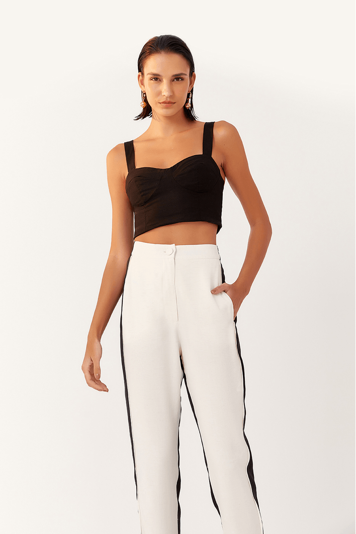 Calça Bicolor P/b