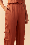 Calça Cetim Jogger