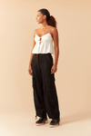 Calça Linho Utilitária