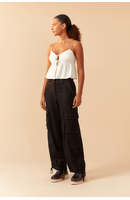 Calça Linho Utilitária