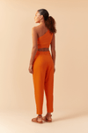 Calça Linho Cós Transpassado