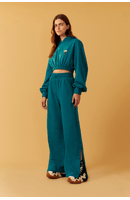 Calça Pantalona Moletom