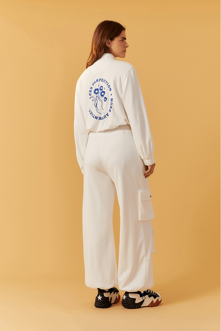 Calça Jogger Textura Quadradinho