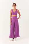 Calça Linho Bolso Faca Bf