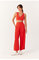 Calça Linho Bolso Faca Bf
