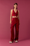 Calça Cargo Alfaiataria Pespontos