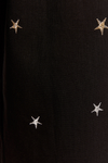 Calça Linho Bordado Estrela Lurex
