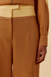 Calça Linho Bicolor