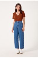 Calça Jeans Pespontos