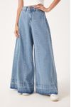 Calça Jeans Maxi Pantalona