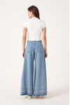 Calça Jeans Maxi Pantalona