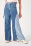 Calça Jeans Bicolor
