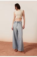 Calça Jeans Detalhe Pence