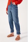 Calça Jeans Detalhe Zig Zag