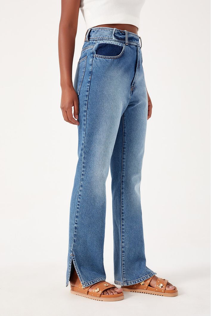 Calça Jeans Alfaiataria