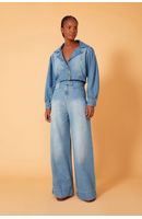 Calça Jeans Alfaiataria Bainhas