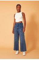 Calça Jeans Botões