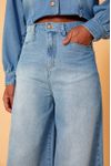 Calça Jeans Alfaiataria Bainhas