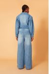 Calça Jeans Alfaiataria Bainhas