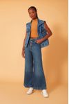 Calça Jeans Botões Braguilha