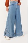 Calça Jeans Cropped Bainha