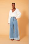 Calça Jeans Barra Marcada