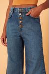 Calça Jeans Botões Braguilha