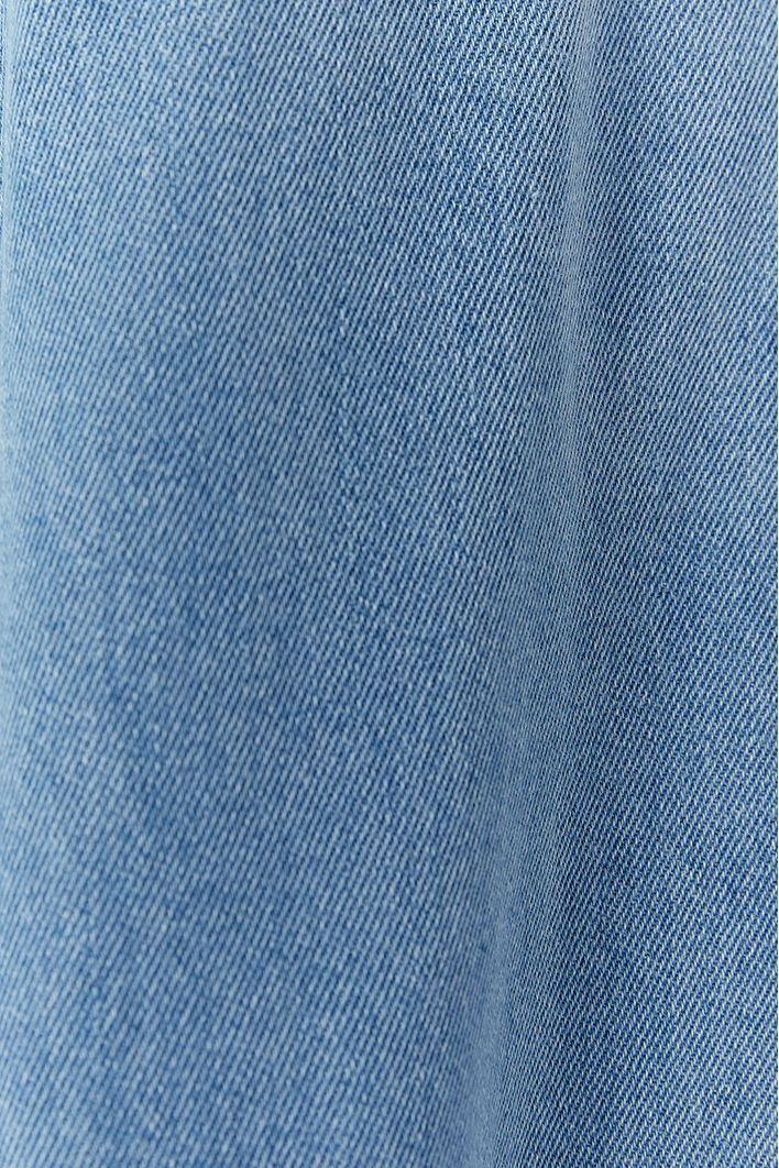 Calça Jeans Cropped Bainha