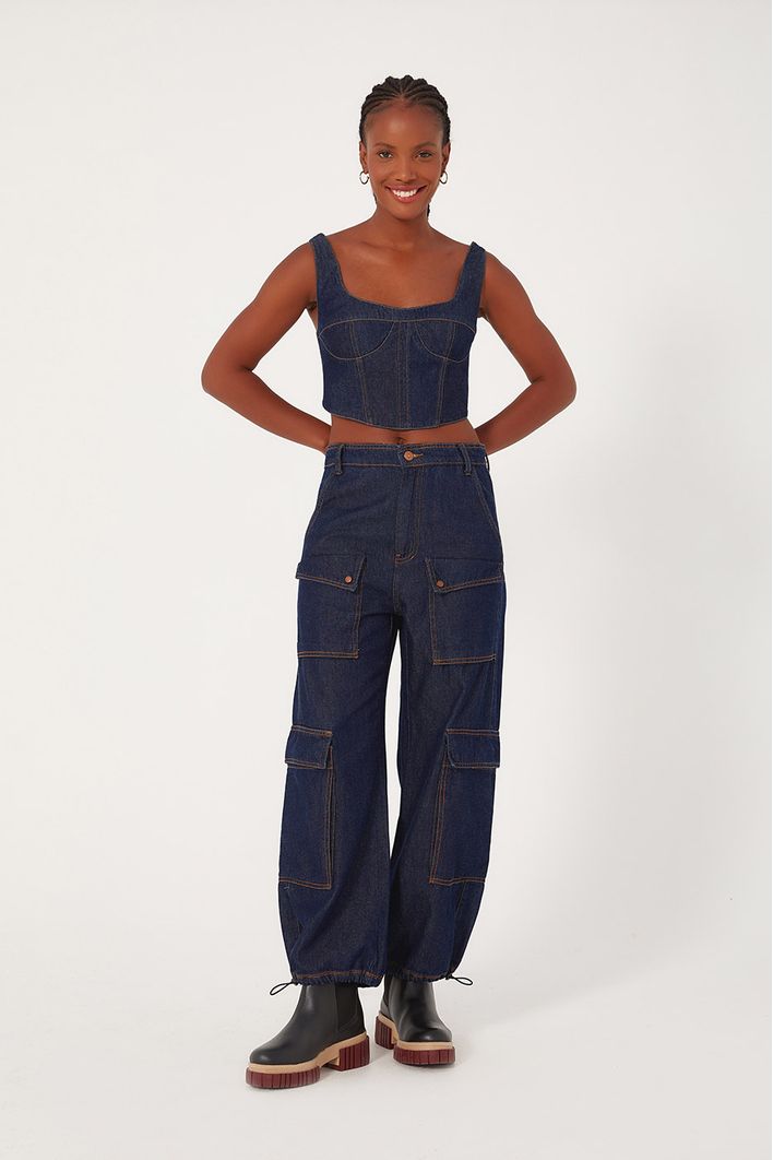 Calça Jeans Retrô