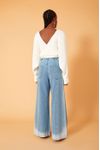 Calça Jeans Barra Marcada