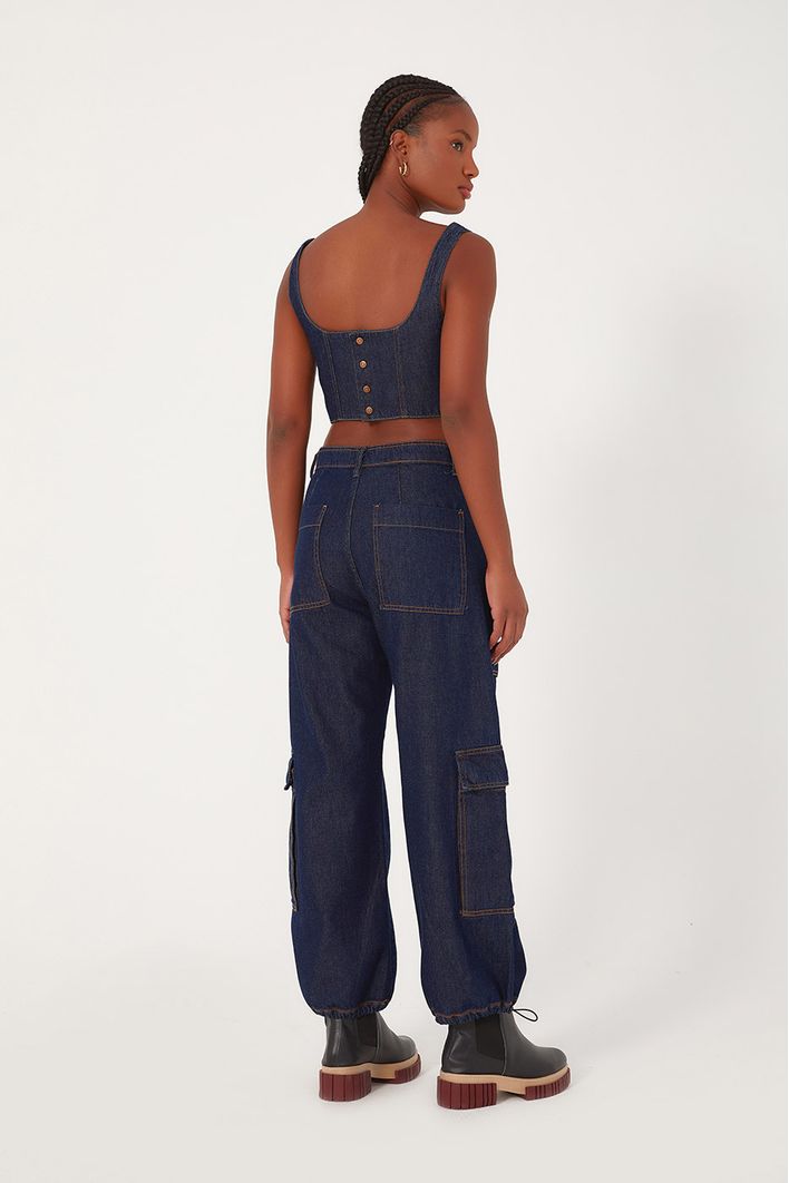 Calça Jeans Retrô