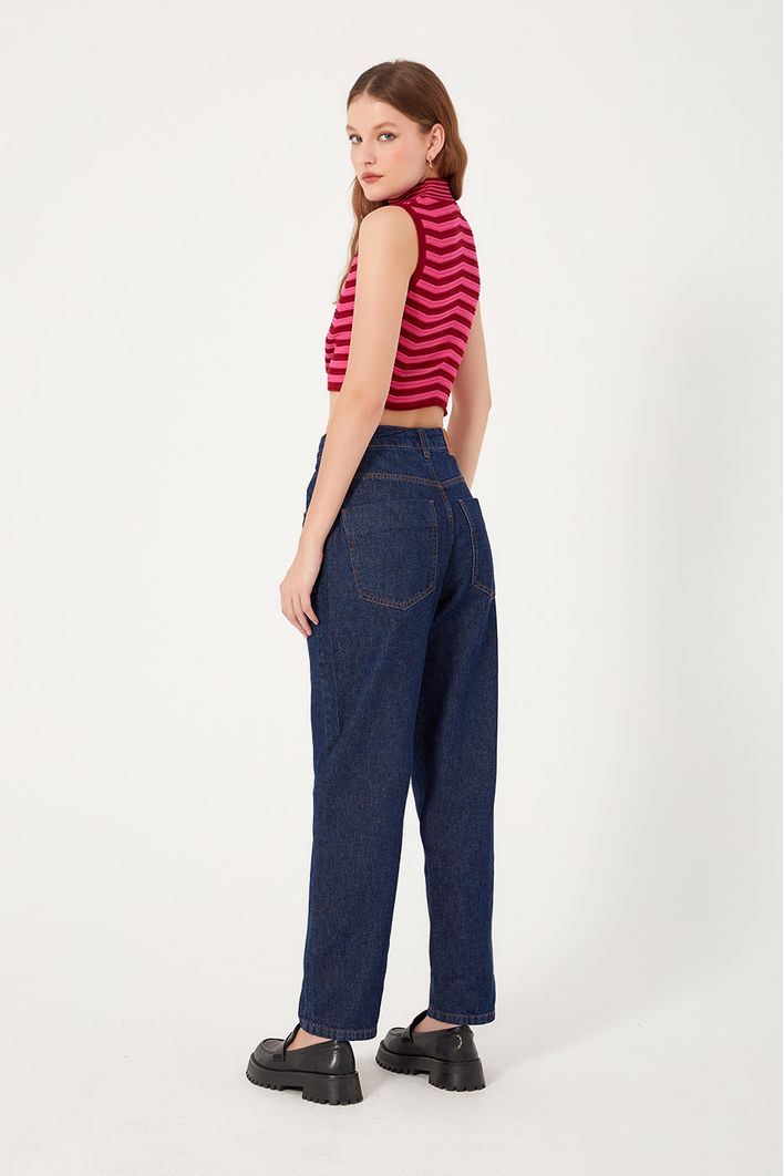 Calça Jeans Ballon