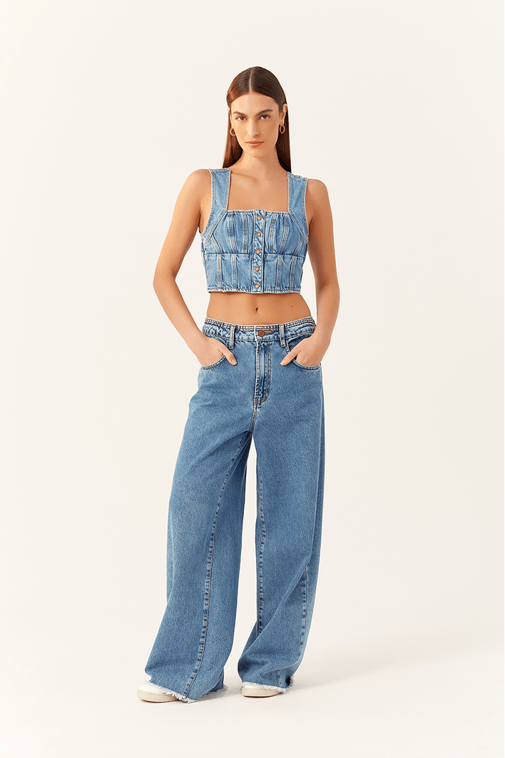 Calça Jeans Boyfriend