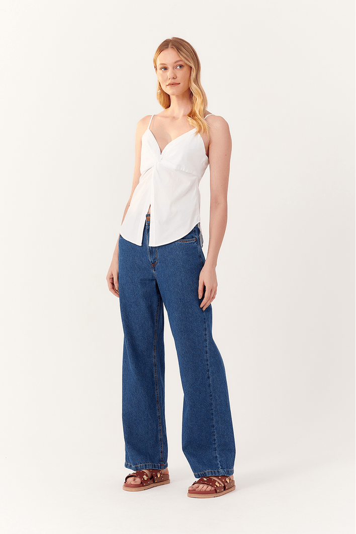 Calça Jeans Basic Dark