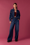 Calça Jeans Detalhe Dark