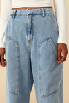 Calça Jeans Recortes