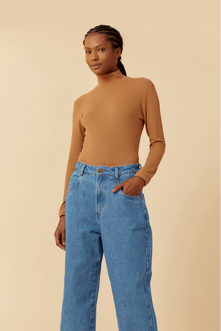 Calça Jeans Ballon