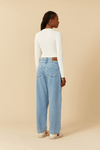 Calça Jeans Recortes