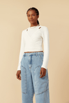 Calça Jeans Recortes