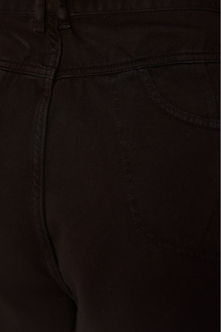 Short Sarja Bolso Pespontos