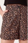 Short Linho Estampa Onçalina