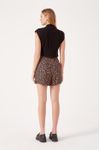 Short Linho Estampa Onçalina